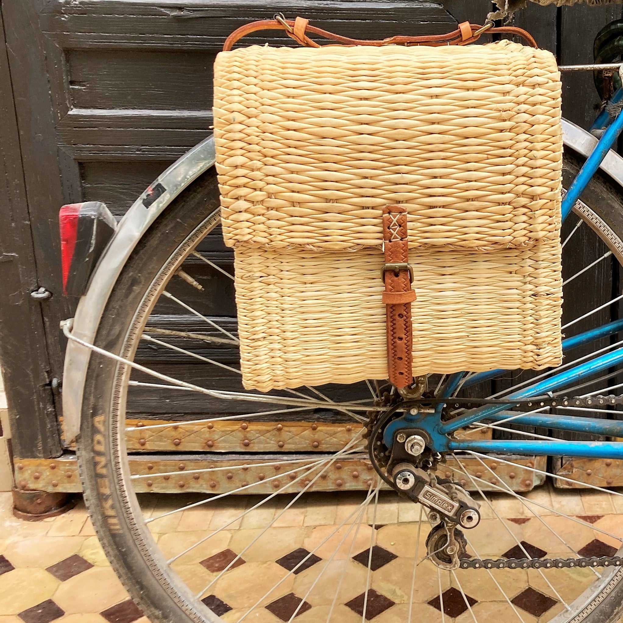 Sacoche A Vélo - La Fibule Artisanat Marocain Besançon, Marrakech – La  Fibule Design